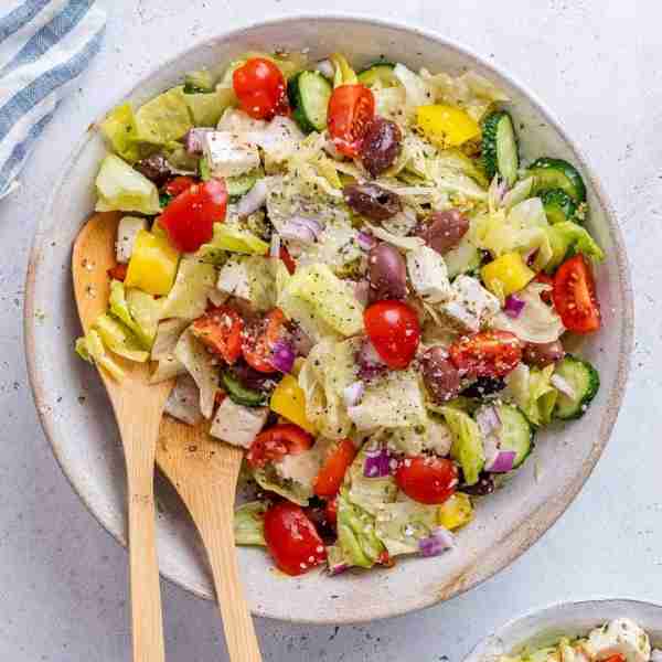 Imagine a refreshing salad that transports you to the sun-kissed Mediterranean coast! Introducing ou...