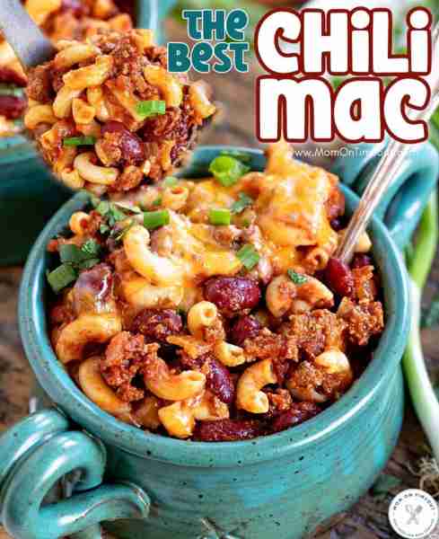 Two classics in one bowl! 🙌🌶️🍝 This Chili Mac is quick, easy, and oh-so satisfying! Recipe 👇
