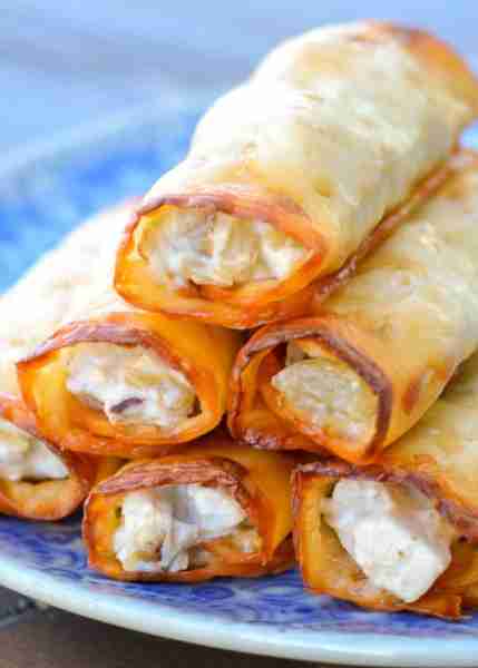 These keto-friendly Green Chile Chicken Taquitos are an easy, cheesy, low-carb lunch or snack! Less...