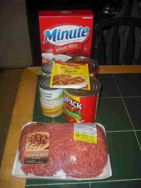 Valmg's Gluten-free Taco Beef Rice Crockpot Casserole Recipe Ingredients: ⦁ 1 lb ground beef ⦁ 3 can...