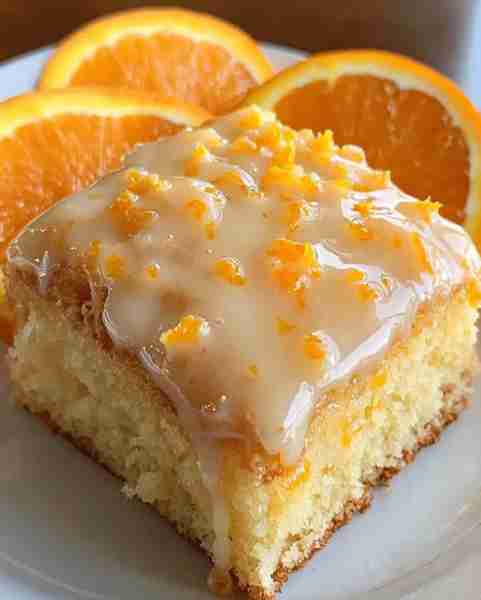 Juicy Orange Breakfast Cake Ingredients All-Purpose Flour: 1 1/2 cups Granulated Sugar: 1/2 cup Brow...