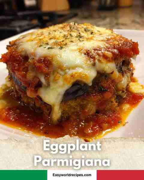 🍆 Eggplant Parmigiana Layers of crispy eggplant, marinara & gooey mozzarella. You’ll need: – Eggpla...