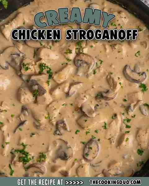 Enjoy Chicken Stroganoff with tender chicken, rich mushroom gravy, and egg noodles—ready in 30 minut...