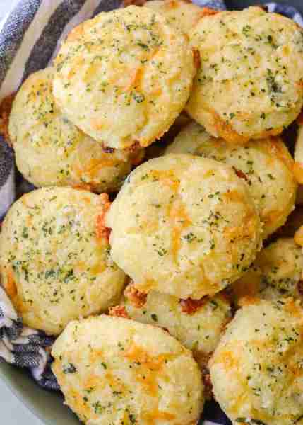 These Three Cheese Keto Biscuits are perfectly soft and fluffy! Each low carb biscuit is loaded with...