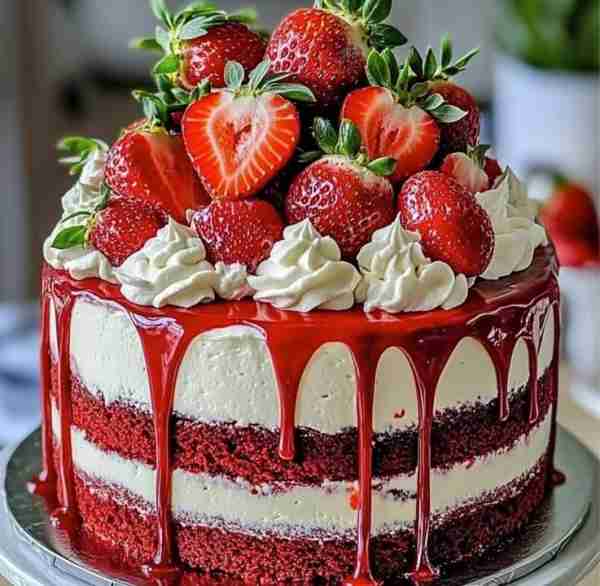 🍓❤️ Velvet Strawberry Cheesecake A smooth, luxurious cheesecake with a soft blush of strawberry and...