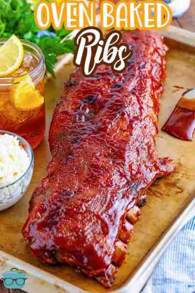 Get juicy, flavorful, fall-off-the-bone ribs that are incredibly easy to make with this perfect Oven...