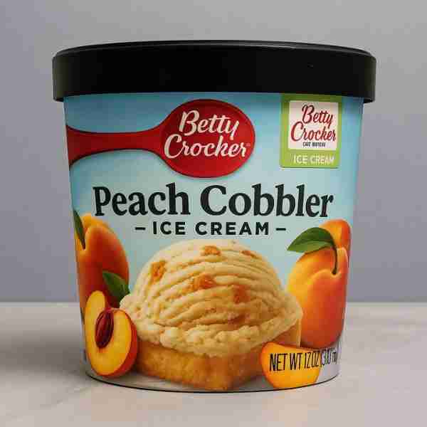 Betty Crocker Peach Cobbler Ice Cream