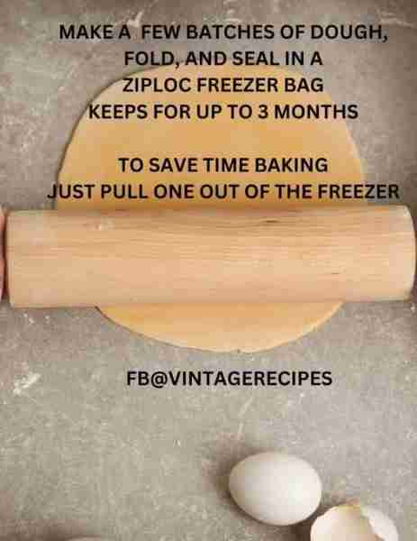 Time saver for the upcoming holiday season :) #bakingtips #TimeSavers #vintagerecipes