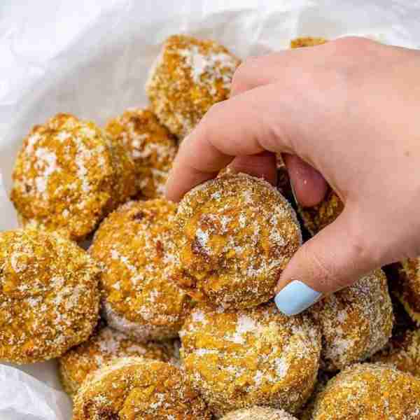 Oatmeal Pumpkin Mini Donut “Holes”