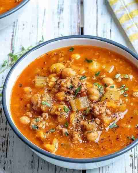 Moroccan Spiced Turkey Soup "I just made this tonight and absolutely love it! I will be making this...