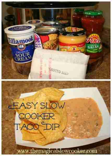 Slow Cooker Taco Dip Ingredients 1 lb. ground beef ▢salt to taste ▢pepper to taste ▢onion powder to...