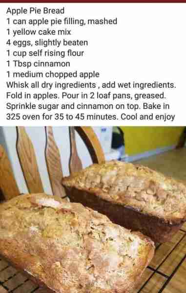 Apple 🍎 Pie Bread #fall #dessert #goodeats #Yum #apple #tasty