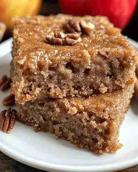 Apple Sauce Spice Cake Bars Recipe Ingredients 2 cups all-purpose flour – You can substitute with a...