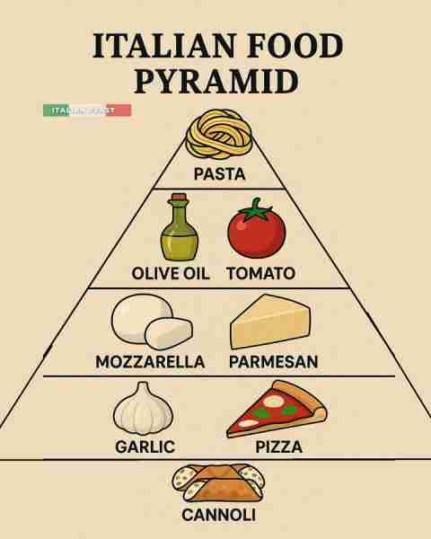 Italian Food Pyramid! #fblifestyle