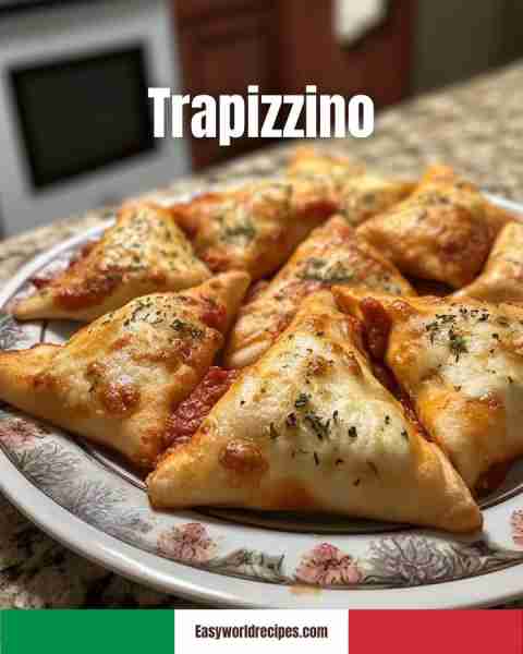 🟠 Trapizzino A Roman street food specialty—triangular pizza pockets stuffed with tomato sauce and c...