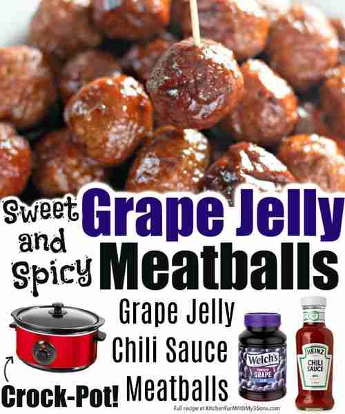 Full Recipe 👇 Have you tried these Slow Cooker Meatballs before?! FANTASTIC! 💜 We love making thes...