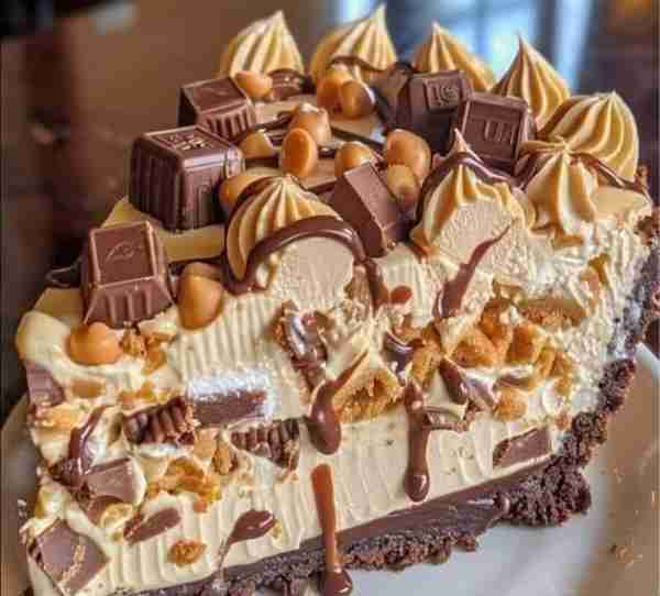 😍 Reese’s Peanut Butter Cup Cheesecake Ultra-creamy, chocolatey, peanut-buttery bliss in every bite...