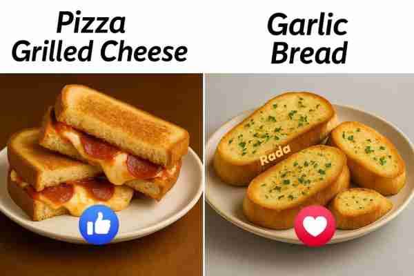 🍕🧀 Pizza Grilled Cheese Pizza grilled cheese is a fusion of two classics—gooey melted mozzarella a...