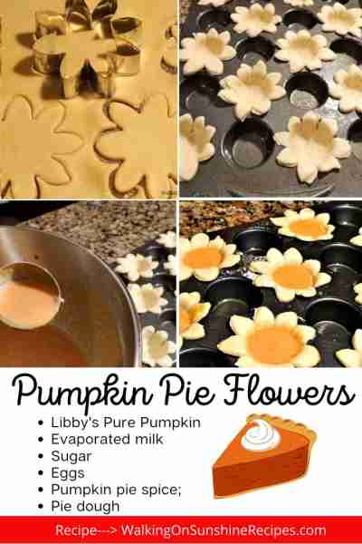 Make Pumpkin Pie CUTE this year! RECIPE 👇