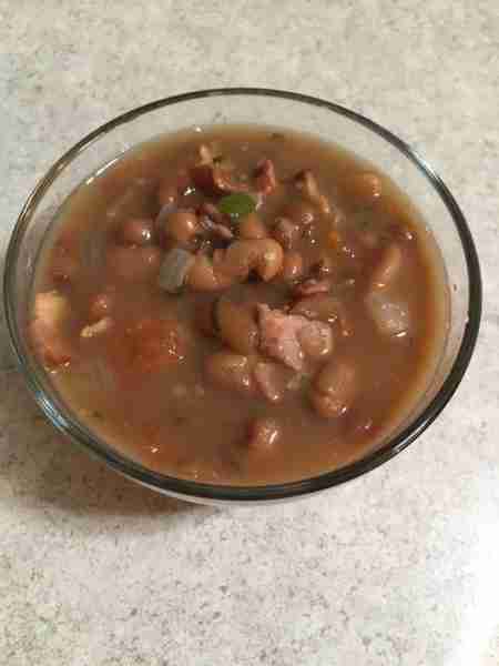Mexican bean soup. Was taught how to make this by my ex (he’s Mexican). I don’t measure, but this is...