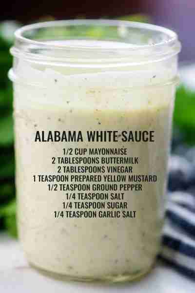 Recipe: https://www.bunsinmyoven.com/alabama-white-sauce/ We use this white sauce recipe like BBQ sa...