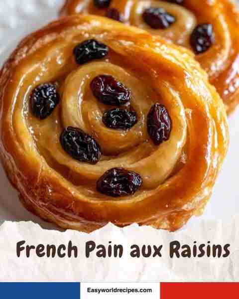 French Pain aux Raisins fans, this one’s for you. Recipe below! ⬇️