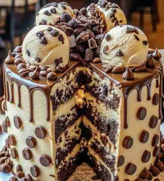 🍫💣 Chocolate Overload Explosion Cake Because moderation is overrated. Layers? Check. Ganache? Chec...