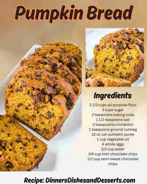 Adding chocolate to pumpkin is so good! This bread is a must make all fall long! Get the recipe ⬇️