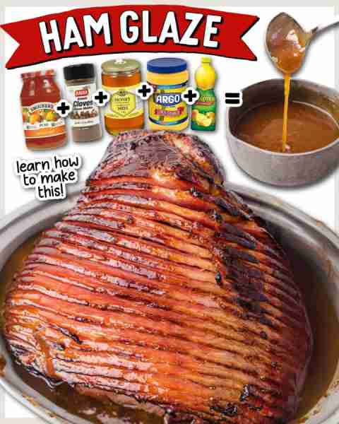 That golden, caramelized finish? It’s all about the glaze 😍🍖✨ Ingredients 🍖½ cup apricot jam 🍖½...