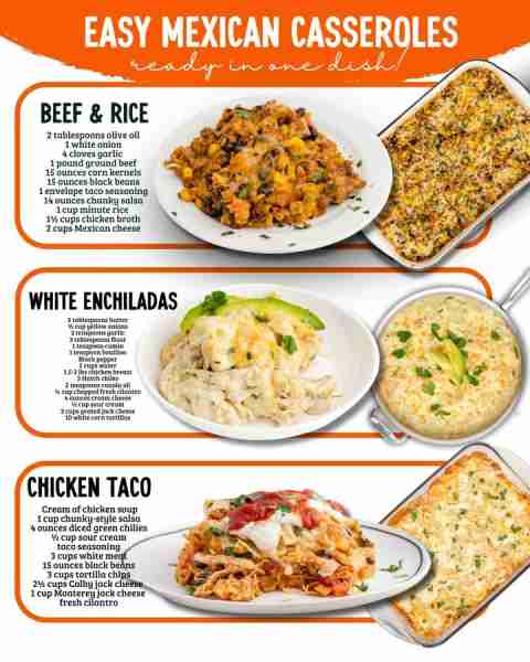 Get Saucy, Get Cheesy, Get Casserole’d! 💃🧀🌶️ Bold flavors, easy layers, and just enough heat to ke...