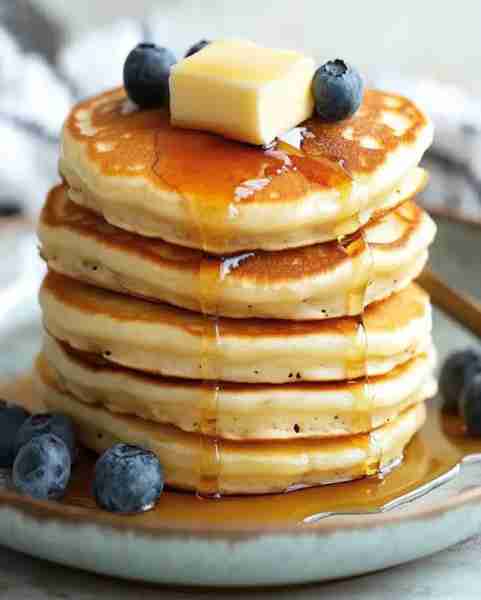 Fluffy Pancakes Recipe Ingredients 2 cups all-purpose flour 4 Tbsp granulated sugar 4 tsp baking pow...