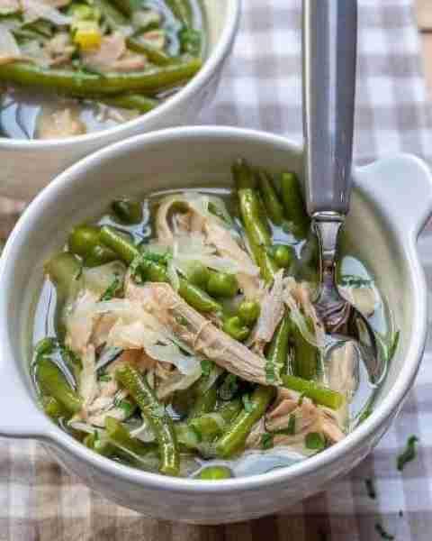 Cabbage Detox Chicken Soup to Reduce Bloat and Shed Water Weight