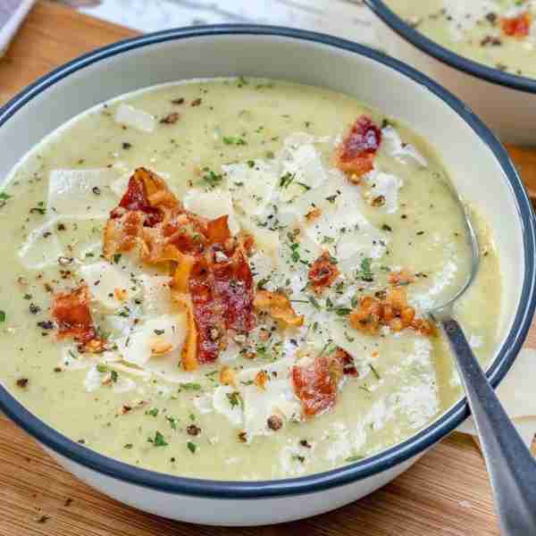 Creamy Zucchini + Potato Soup "I just made this today, it was amazing!" -Jill Zellmer "I just made...