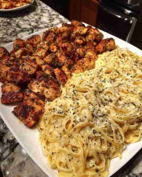WARNING We are removing inactive members today, say yummy 😍😋 Creamy Garlic Butter Chicken & Lingui...