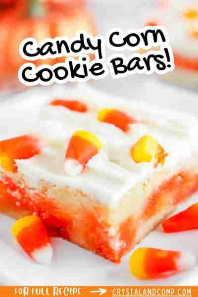 Candy Corn Cookie Bars! 🎃 What a fantastic Halloween treat! RECIPE IN THE COMMENTS