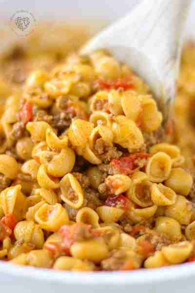 Taco Macaroni and Cheese Ingredients ▢1 pound ground beef or ground turkey ▢2 boxes Macaroni and Che...