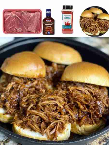 Southern BBQ Pulled Pork Ingredients: - 3 lbs pork shoulder - 1 cup BBQ sauce - 1/4 cup brown sugar...