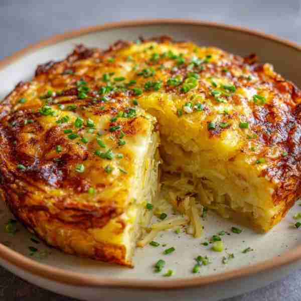 Classic Lazy Girl’s No-Crust Potato & Cheese Quiche Description: This no-fuss, crust-free quiche is...