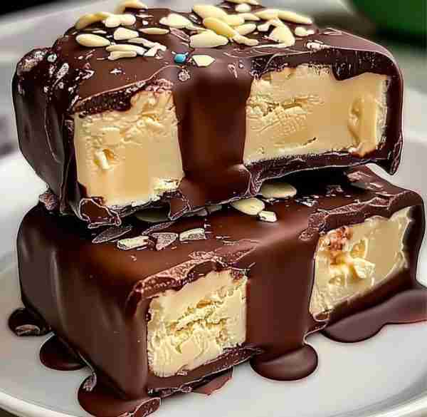 🍫 Homemade Ice Chocolate Bars 🍦 What Are They? A smooth, creamy frozen chocolate bar with a rich i...