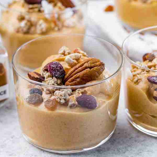 Pumpkin-Whipped Cottage Cheese We’re always on the prowl for NEW healthy desserts and snack ideas, e...