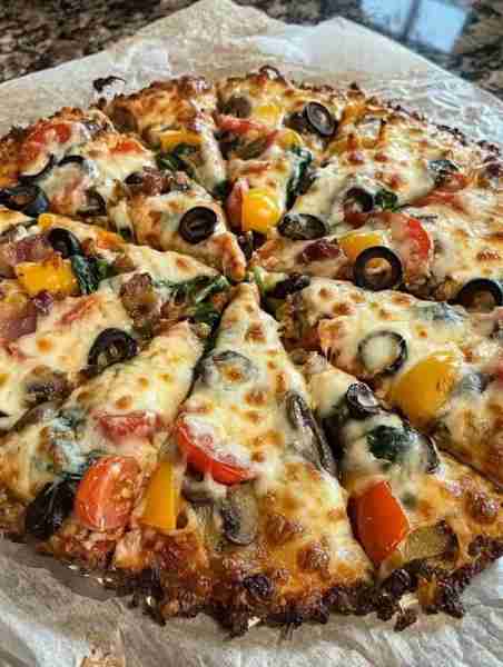 Taco Bell Mexican Pizza Homemade Taco Bell’s Mexican Pizza, it was delicious and only 4 points for a...