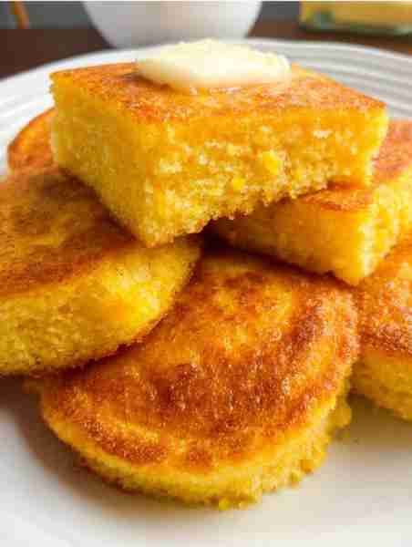 This recipe is made with pantry staples in one bowl, then shallow pan-fried up crispy with a golden...