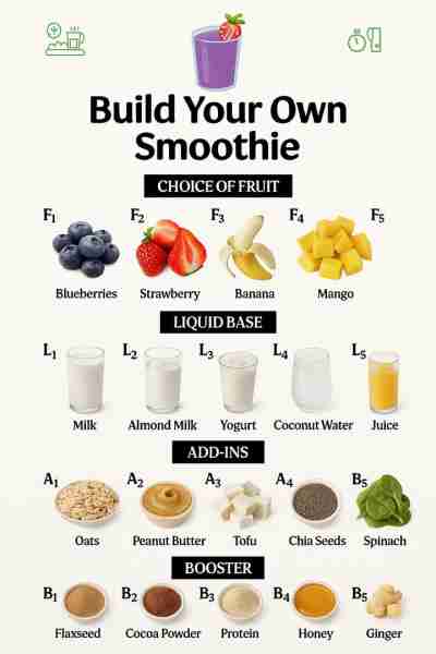 Blueberries 🫐 Packed with antioxidants, blueberries bring a tangy-sweet punch to smoothies. They’re...