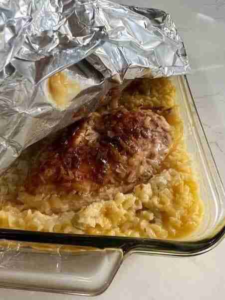 "I was very skeptical about putting uncooked rice with chicken in the oven, but oh boy; am I glad I...