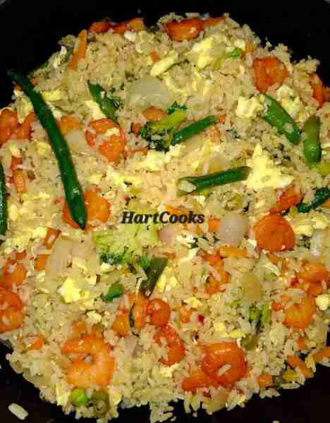 Shrimp Fried Rice 😋😋🥡