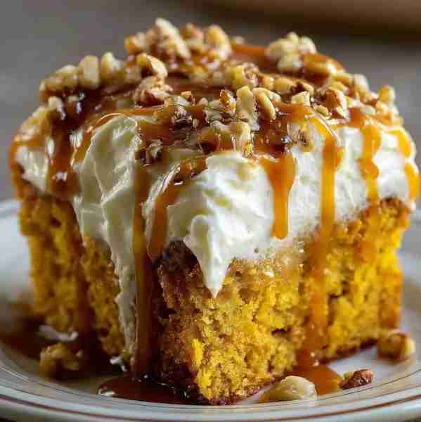 Pumpkin Spice Cake with Cream Cheese Frosting For the Cake: 2 cups all-purpose flour (swap with glut...
