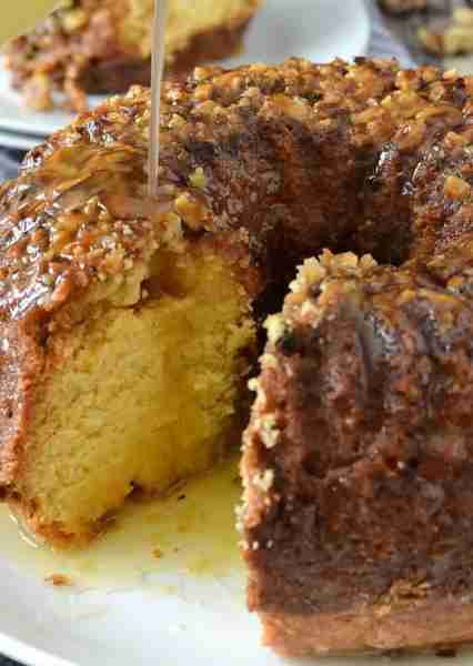 Boozy Rum Cake Recipe Ingredients: For the Cake: 2 cups all-purpose flour 1 1/2 teaspoons baking po...