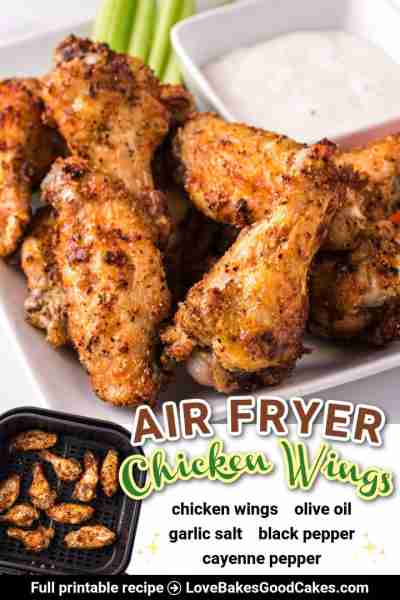 These deliciously crispy Air Fryer Chicken Wings are a quick, easy, and flavorful addition to your n...