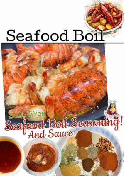 Seafood Boil Seasoning and Sauce! Mix everything and store in an airtight container until ready to u...