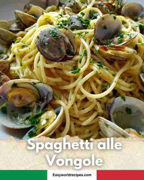 🐚 Spaghetti alle Vongole Fresh, briny clams tossed with pasta, garlic & white wine. What u need: –...